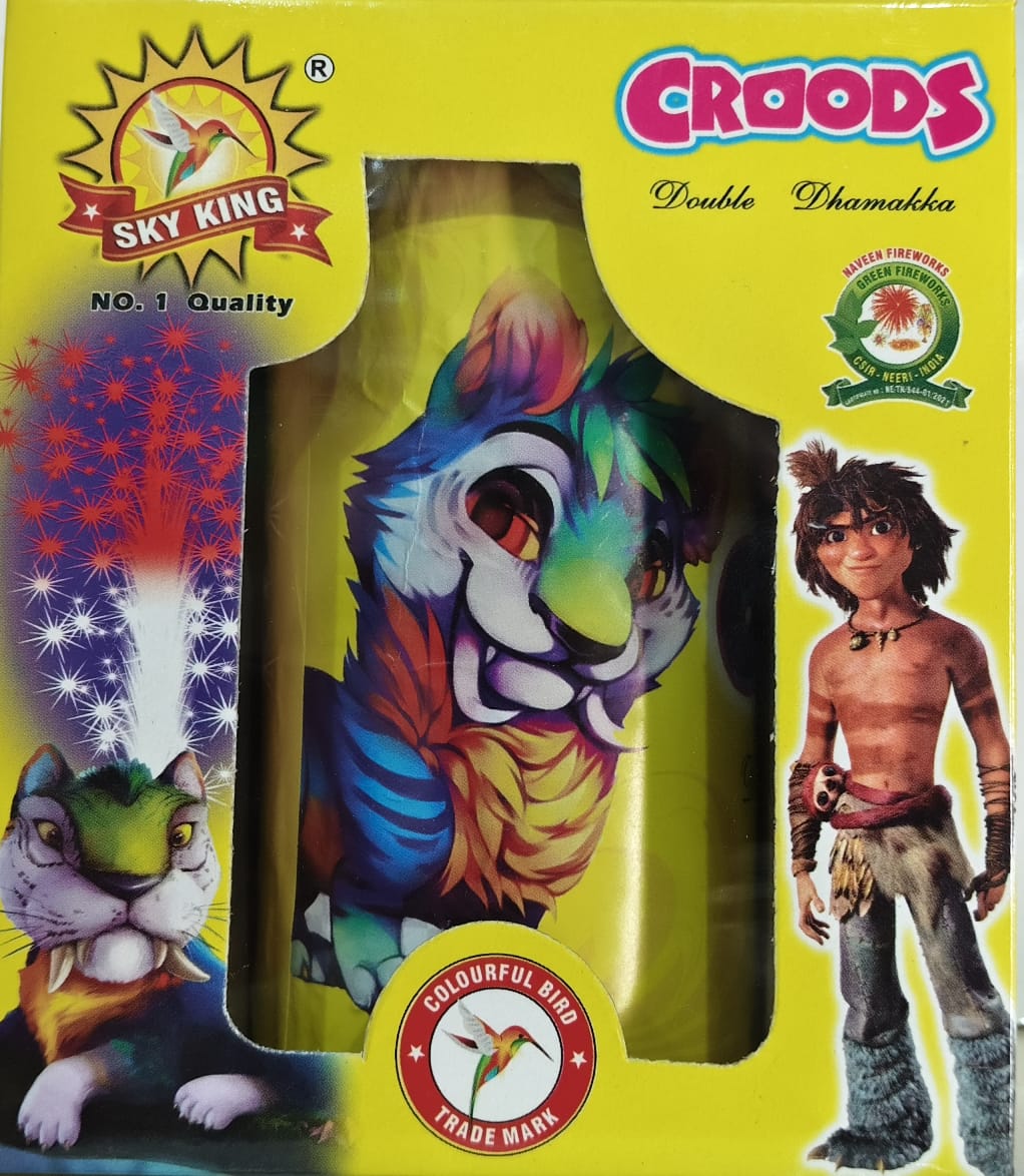 CROODS RED CRACKLING 2 STEP FOUNTAIN